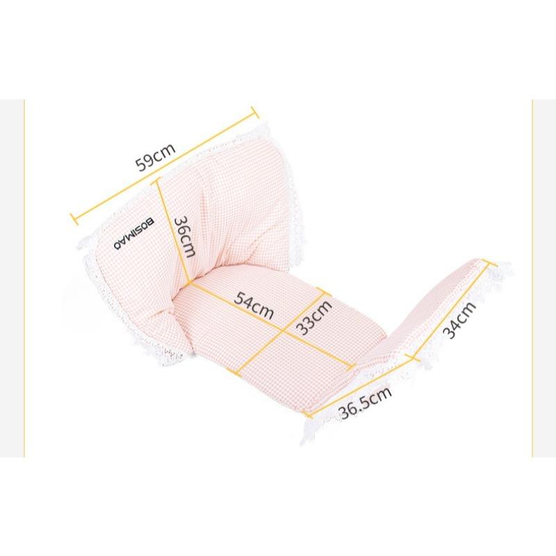 New Pet Stroller Anti-dirty Mat Cat and Dog Stroller Inner Liner Dog Small Stroller Lace Edge Mat Pet Supplies