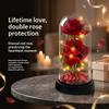 1 Set Glowing Rose Decoration Acrylic Led Light Creative Rose Artificial Flowers Ornaments Wedding Valentine'S Day Gift