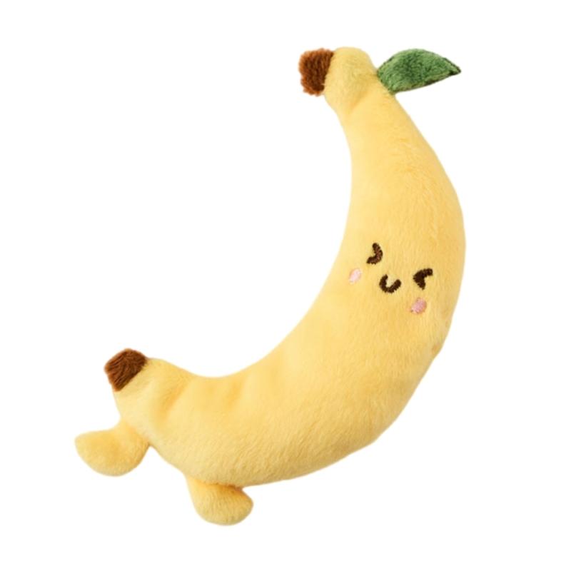 

Infant Comforting Doll Toy Carrot/Banana Shaped Hand Grip Sensory Development Aid for Crib Strollers Travel Use