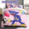 Wogi  Pattern Bedding Quilt Set  Home Decoration  Gift (1 * duvet cover + 2 * pillowcase  without core)