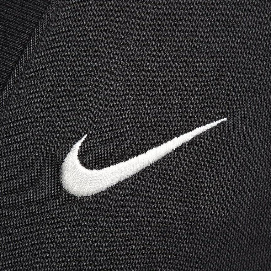 Nike Knitwear Women's Black V Neck Thickened And Fleece Lined Cardigan FB8773-010
