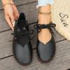 Retro Round Head Light Soft Sole Casual Shoes Women