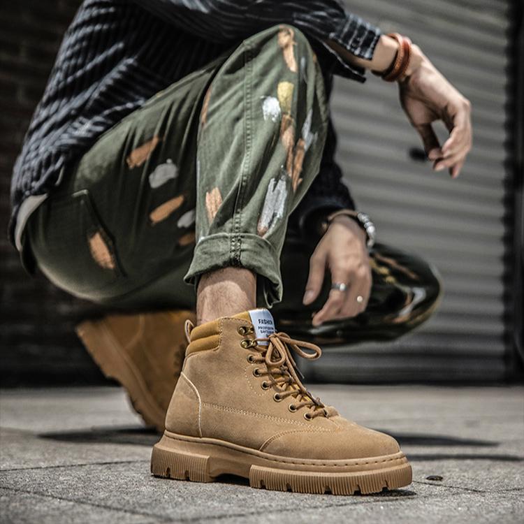 Hombres Moda Martin Botas Ante Al aire libre Botas tácticas botas tácticas  comprar a buen precio — entrega gratuita, reseñas reales con fotos — Joom