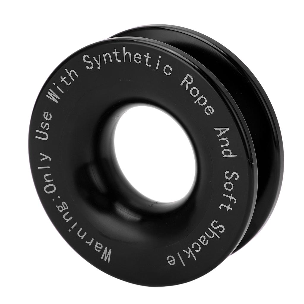 Winch Snatch Recovery Ring 41000lbs Breaking Strength for 7 16in 1 2in Soft Shackle with 3 16in 1 4in 3 8in Ropes