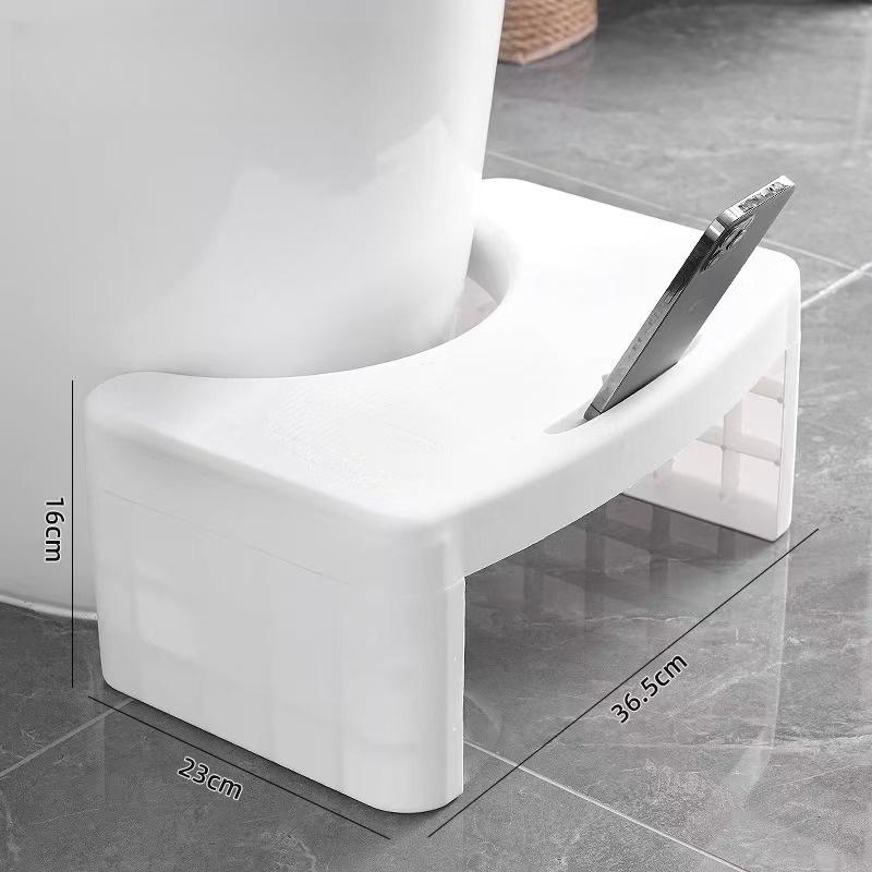 Toilet Squatty Step Stool Anti-slip Bathroom Footstool Household Potty Squat Aid Helper For Woman Men Old People