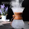 Hand-pour Coffee Filter Cup With Pouring Spout Double-layer Filter Coffee Maker Dripper Set