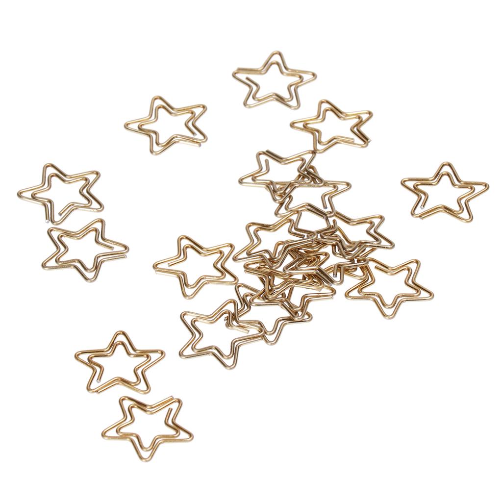 Agrafe de Hârtie Ruginite Inalterabile Simple Unice Drăguțe Ușoare Practice Mini Agrafe de Hârtie pentru Birou