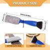1PC Guitar Care Brush String Fingerboard Cleaning Dust Removal Brush, Double Head Musical Instrument Accessories