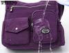Women's Casual Nylon Crossbody Bag - Water-Resistant, Adjustable Strap, Zip Closure, Foldable Design In Mixed Colors
