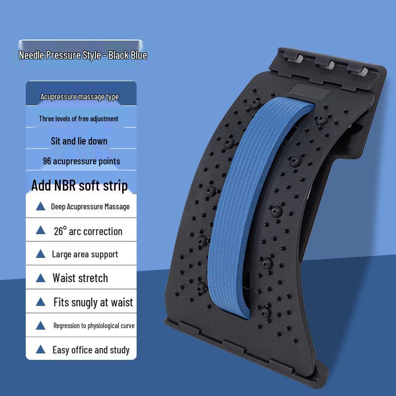 

Lumbar Relaxer Yoga Stretching Back Massager and Waist Support Equipment