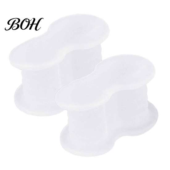 Corrective Gear for Foot Deformity 2 Rings Toe Separators, Soft Spacers Corrector, Big Elastic Aligner Home And Outdoor Distributor Corrector