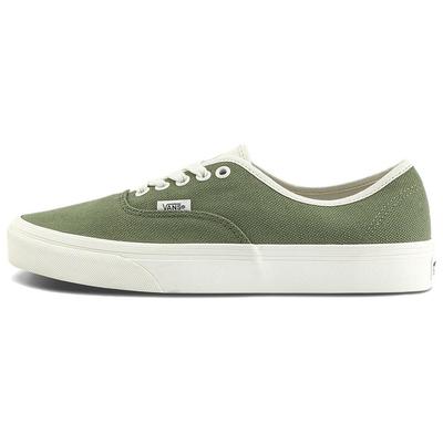 Vans Authentische Low-Top-Canvas-Schuhe Unisex Grün VN000D7YZBF