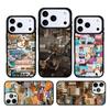 Vintage Aesthetic Soft Phone Case For iPhone 17 AIR 16 Pro Max 15 14 Pro 11 12 13 Shockproof Silicone Cover