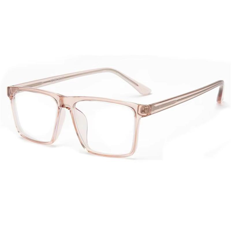 TR90 Oversized Square Diopter Glasses Anti Blue Light Photochromic for Women Men Hyperopia Nearsighted