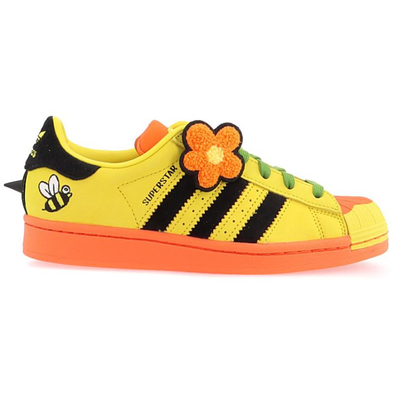 adidas Adidași Melting Sadness X Adidas Superstar 'Bee With You Pack Galben' FZ5254