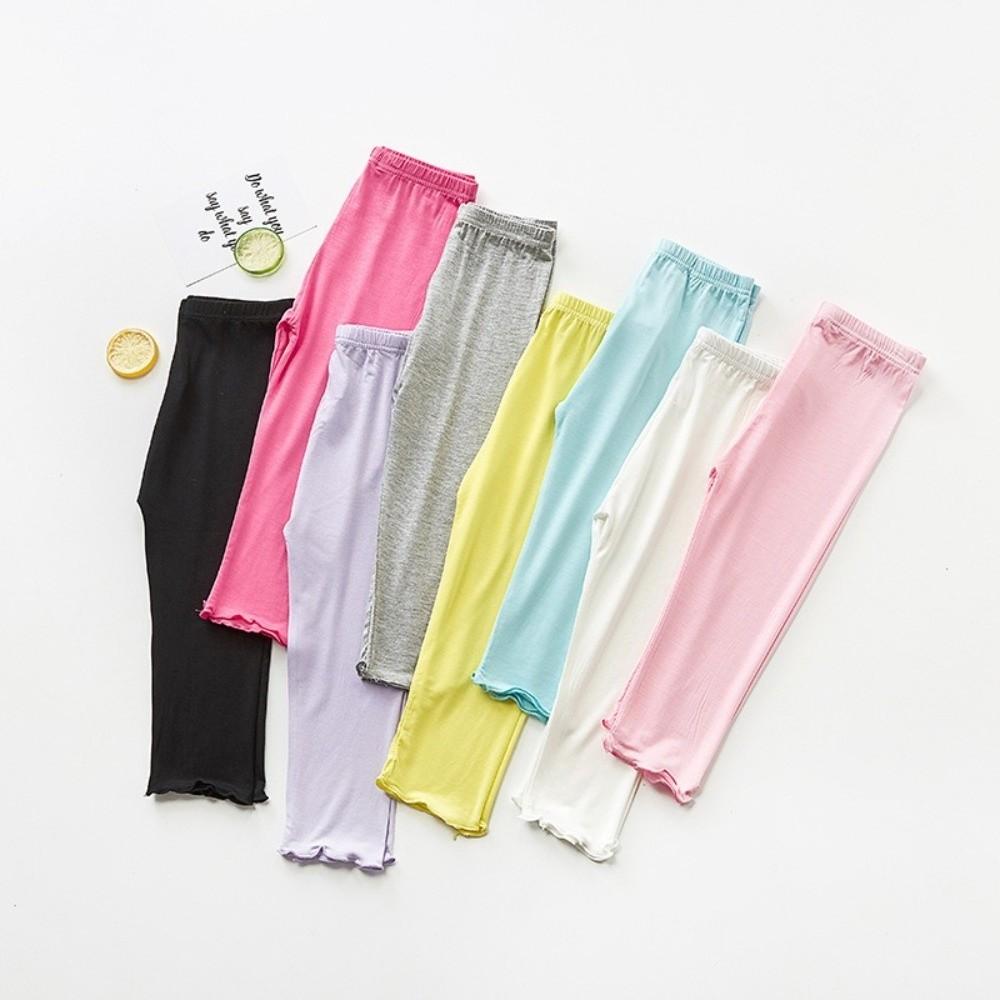 Ruffles Children Clothing Ultra-thin Stretch Tights Sweet Girls Leggings For 2-12 Years