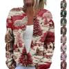 Cardigan tricoté à manches longues imprimé mode femme veste boutonnée