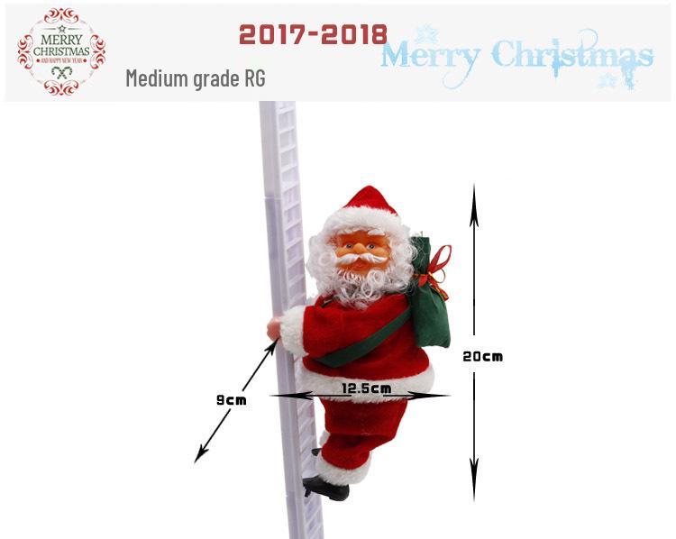 Elektrische Weihnachtsmann Kletterleiter Spielzeug