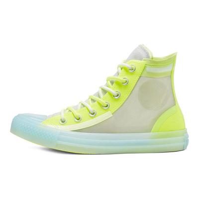 Translucent Mesh Utility Chuck Taylor All Star High Top Volt White 'Yellow Blue White' Women's