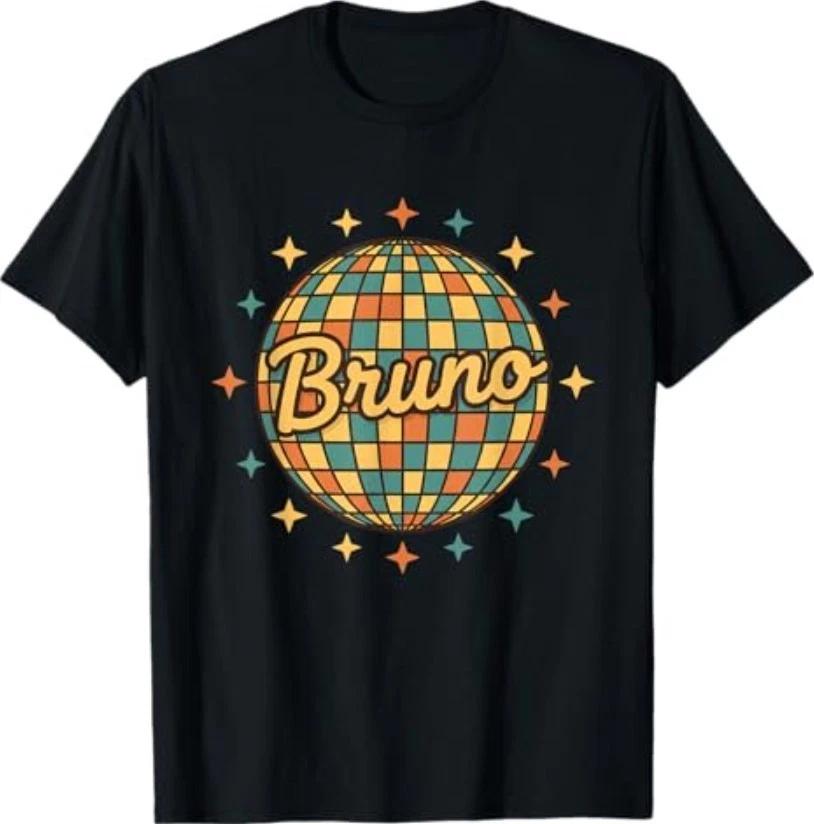 Bruno Retro Disco Name Vintage 70S Nostalgia T-Shirt M