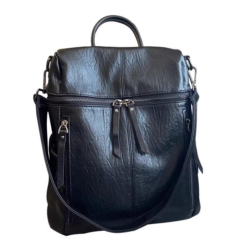 Premium sense 2025 new backpack female popular versatile portable single shoulder practical portable large capacity travel bag