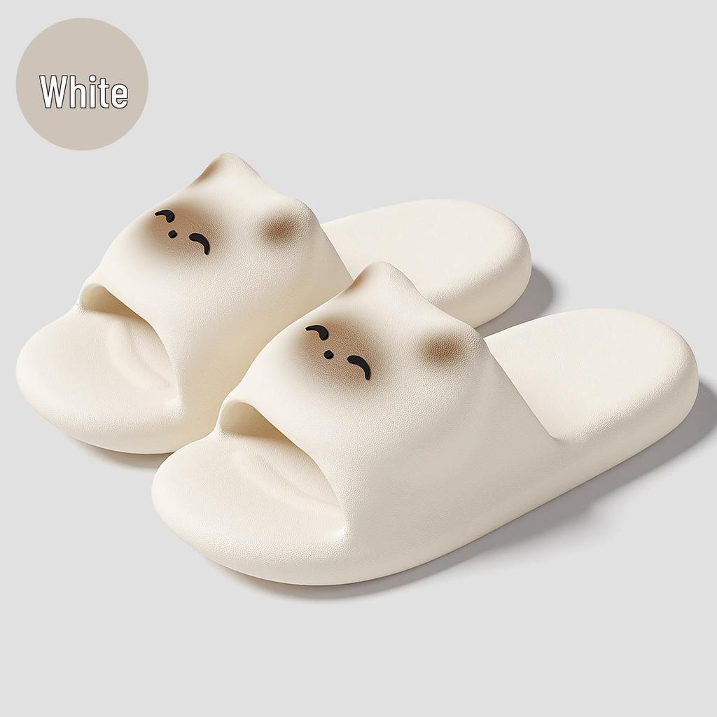 Soft-Soled EVA Slippers: Comfortable, Non-Slip, Thick-Soled Bathroom Slippers for Men and Women, Perfect for Summer.