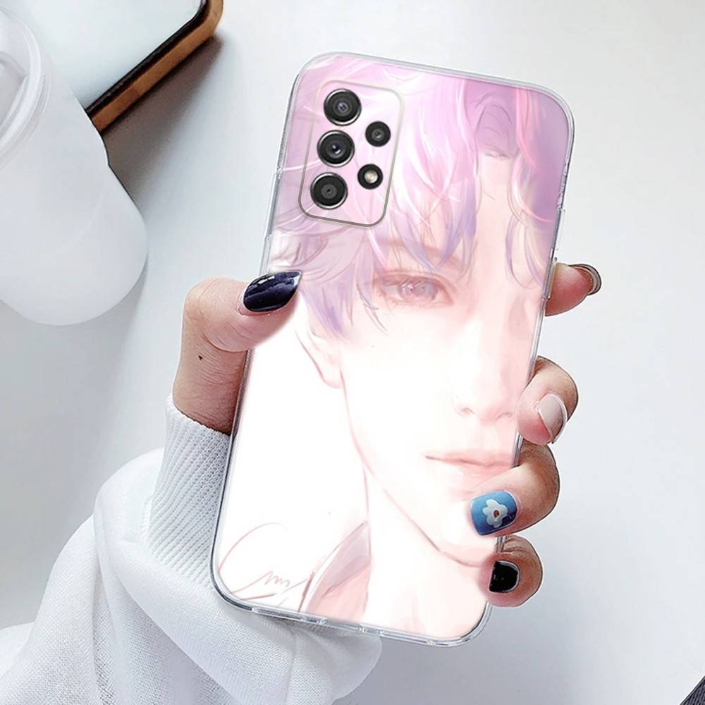 

Love and Deep Space Characters Phone Case Silicone For Samsung S30,23,21,22,20 FE lite,S10,9,PIus Note20ultra Soft Transparent SamsungNote20Ultra