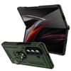 Armor Phone Case for Samsung Galaxy Z Fold 7 6 5 Fold7 Fold6 Fold5 Sockproof Ring Holder Hinge Protection Hard Plastic Cover