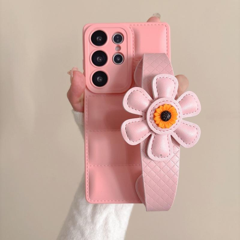 Yellow sunflower wristband S11ultra mobile phone case Samsung A11 down jacket S11 + soft case s11fe