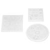 3PCS Gear Silicone Mould Cartoon Punk Style Industrial Gear Silicone Mold Mirror Flash Nonstick DIY