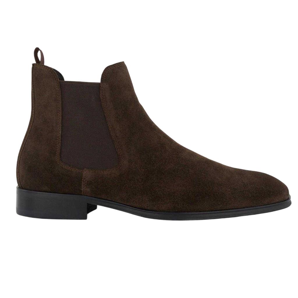 Dune London Mens Lo Mandatory Suede Chelsea Boots