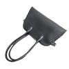 Minimalist style black tote bag women's large-capacity handbag commuter shoulder bag, new old money style underarm bag