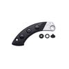 U-M Industry () Handle Parts Rubber Boy 7 Curve Handle (270/300) Black Button 881-12