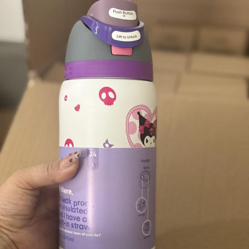 Large Capacity Stainless Steel Vacuum Insulated Fruit Cup & Sports Bottle