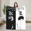 New Arrival Deaths Notes Anime Catoon Blankets Super Soft Flannel  Cozy Throw Blanket Machine Washable
