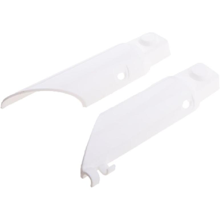 FLAMEER 2 шт. Защитная крышка вилки Запасная пластиковая крышка-пыльник передней вилки мотоцикла для Honda CRF50 CRF 50 - Белый