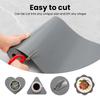 1 Roll Shelf Liner Kitchen Cabinet Drawer Liner Kitchen Shelf Liner Non-slip Easy-to-clean Liner Non-adhesive Refrigerator Liner