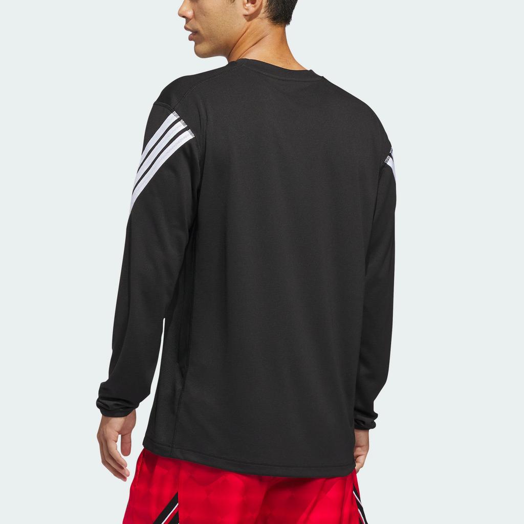 Adidas FW25 Crazy Lite Crew Neck Knit Sports Loose Long Sleeve T-Shirt Men Tops JZ9647