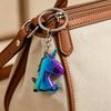 Unicorn Keychain Pendant Lightweight Metal Keychain Portable Bag Charms Creative Decorative Keyring for Bags And Keys