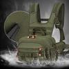Multifunktionale Outdoor-Sport-Brusttasche Großes Fassungsvermögen Neue Taktische Brusttasche Camouflage Sport Herrenweste Rucksack