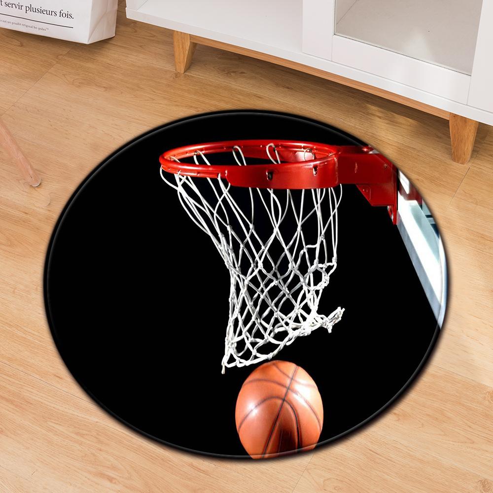 Simple Printed Carpet Computer Chair Mat Office Chair Floor Mat Door Mat Foot Mat