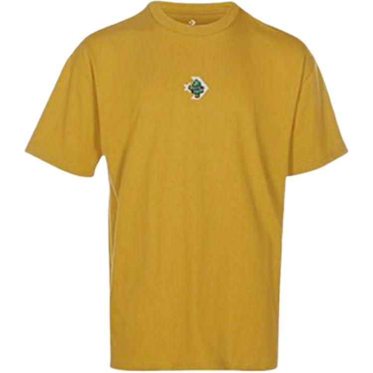 Converse Explorer Graphic T-Shirt Asia Sizing Yellow Men s 10022785-A02 M