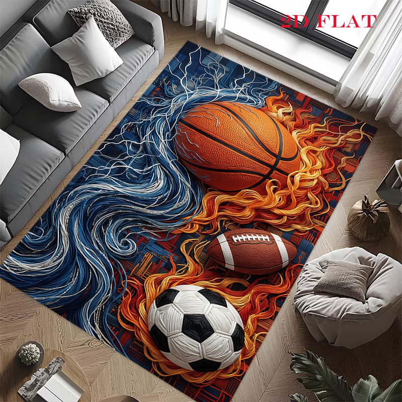 Neutral Sense Carpet Rug for Living Room Bedroom Home Sofa Decoration,Kids play Nonslip Floor Mat