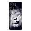 Phone Cases for Redmi 13C 13R Soft Silicone TPU Cover for Xiaomi Redmi13 C R Animal Wolf Funda Vividly Lion Tiger Capa 13 C R