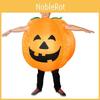 Lightweight Inflatable Pumpkin Costume For Adults Featuring Waterproof Polyester Material For Comfort