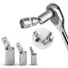 Set Articulație Universală 1/4" 3/8" 1/2" Bar Prelungitor Unghi Clichet Adaptor Soclu Manual și Pneumatic Adaptor Flexibil Unelte Soclu