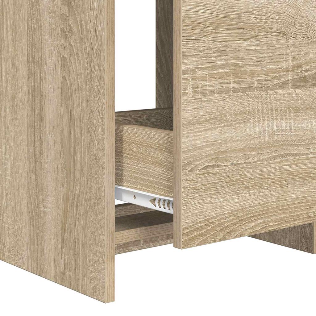 Bathroom Cabinet with Sink Sonoma Oak