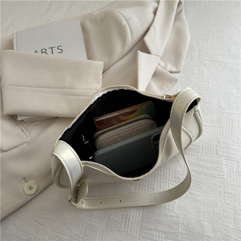 Color Solid Mini Designer Handbag Zipper Closure Inner Pouch Women Travel Bags