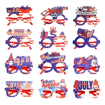 American Independence Day Glasses Eyewears Party Celebrate with Style and Spirit Festivitys US Letter Decorations