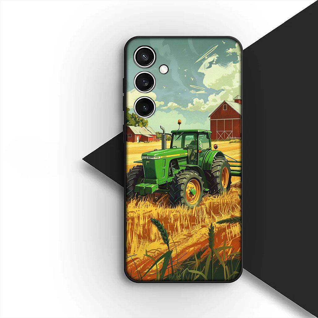 

Farm Vehicle Tractor Silicone Cover for Xiaomi Redmi Note 14 13 Pro Plus ProPlus 14C A3 Pro+ 14Pro 5G Coque Phone Case Redmi Note 14 5G (Global)